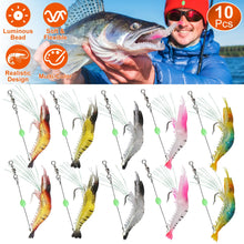 Load image into Gallery viewer, 10Pcs Shrimp Bait Set