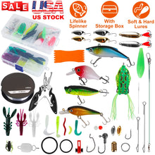 Load image into Gallery viewer, 383Pcs Fishing Lures Tackle Box