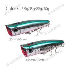 Load image into Gallery viewer, LETOYO Rock Pop Topwater Popper (8.5–30g)
