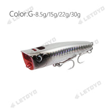 Load image into Gallery viewer, LETOYO Rock Pop Topwater Popper (8.5–30g)