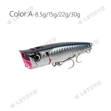 Load image into Gallery viewer, LETOYO Rock Pop Topwater Popper (8.5–30g)