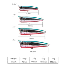 Load image into Gallery viewer, LETOYO Rock Pop Topwater Popper (8.5–30g)