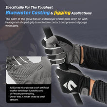 Load image into Gallery viewer, NOEBY Cut-Resistant Full-Finger Fishing Gloves