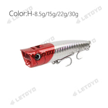 Load image into Gallery viewer, LETOYO Rock Pop Topwater Popper (8.5–30g)