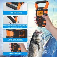 Load image into Gallery viewer, Travel Digital Fish Scale with Ruler