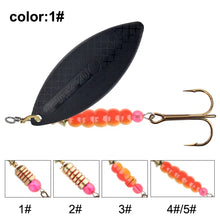 Load image into Gallery viewer, FISH KING Inline Spinner Spoon Lure (4.5–27.1g)