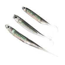 Load image into Gallery viewer, T-Tail Soft Plastic Lures 5-Pack