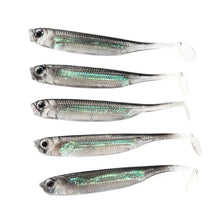 Load image into Gallery viewer, T-Tail Soft Plastic Lures 5-Pack