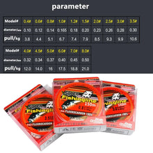 Load image into Gallery viewer, Japanese Nylon Monofilament Line 100–200m