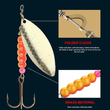 Load image into Gallery viewer, FISH KING Inline Spinner Spoon Lure (4.5–27.1g)