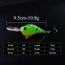 Load image into Gallery viewer, Crankbait Jerkbait Wobbler 9.5cm / 10.8g