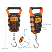 Load image into Gallery viewer, Travel Digital Fish Scale with Ruler