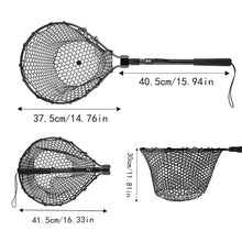 Load image into Gallery viewer, Folding Silicone Mesh Landing Net