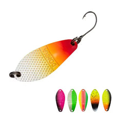 Load image into Gallery viewer, Copper Micro Trout Spoon 3g (30mm)