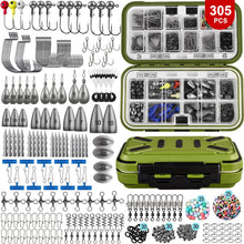 Load image into Gallery viewer, Fishing Tackle Accessories Kit 132–405pcs