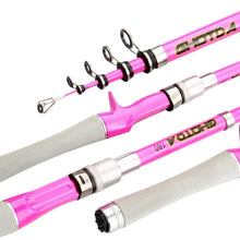 Load image into Gallery viewer, Trout Carbon Telescopic Rod &amp; Reel Combo, 1.5–2.4m