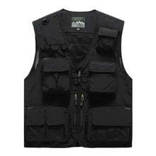 Load image into Gallery viewer, Breathable Mesh Multi-Pocket Outdoor Vest (M–7XL)