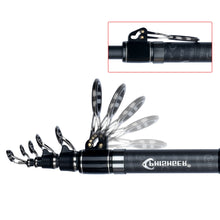 Load image into Gallery viewer, PHISHGER Carbon Telescopic Surf Spinning Rod (3.6–5.3m)