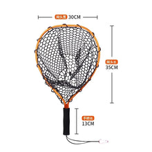 Load image into Gallery viewer, Ultralight Folding Silicone Mesh Landing Net