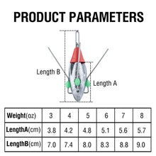 Load image into Gallery viewer, Sputnik Surf Sinkers 3–8 oz