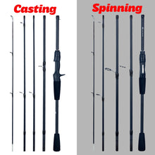 Load image into Gallery viewer, PHISHGER Travel Mini Rod, Spinning &amp; Casting (1.8–2.4m)