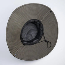 Load image into Gallery viewer, Wide Brim Mesh Fishing Bucket Hat