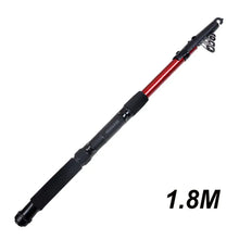 Load image into Gallery viewer, Fiberglass Telescopic Sea Fishing Rod (1.5–3.0m)