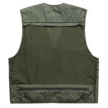 Load image into Gallery viewer, 10-Pocket Breathable Mesh Fishing Vest
