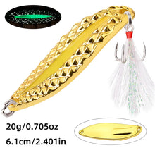 Load image into Gallery viewer, Sequin Feather-Tail Spinner Spoon (2.5–20g)