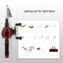 Load image into Gallery viewer, Carbon Fiber Casting Rod Reel Combo 2.1m