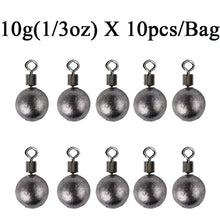 Load image into Gallery viewer, Multi-Size Fishing Sinkers 3.5–20g