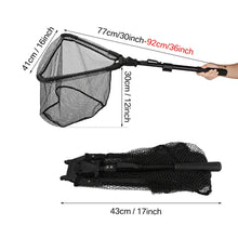 Load image into Gallery viewer, Aluminum Telescoping Landing Net