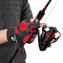 Load image into Gallery viewer, Three-Finger Exposed Anti-Slip Fishing Gloves