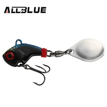 Load image into Gallery viewer, ALLBLUE CYCLONE Tail Spinner Metal Vib (7–21g)