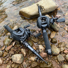 Load image into Gallery viewer, Portable Telescopic Travel Rod Reel Combo 1.5–2.4m