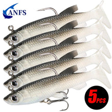 Load image into Gallery viewer, 5pcs Soft Lure Kit 8cm