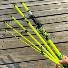Load image into Gallery viewer, Carbon Fiber Travel Lure Rod – 4/5 Section (1.8–2.1m)