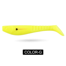 Load image into Gallery viewer, Spinpoler 5" Paddle-Tail Soft Swimbait Shad, 2-Pack