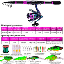 Load image into Gallery viewer, PROBEROS 2.1m Rod &amp; Reel Combo