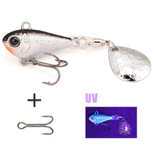 Load image into Gallery viewer, B&amp;U Spin Tail Spinner Blade Bait (5.6–13.4g)