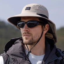 Load image into Gallery viewer, Neck Flap Wide Brim Fishing Hat
