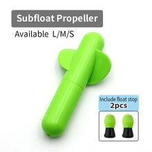 Load image into Gallery viewer, Propeller Subfloat with Rattle Bead (S/M/L)