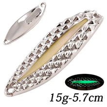 Load image into Gallery viewer, Sequin Feather-Tail Spinner Spoon (2.5–20g)