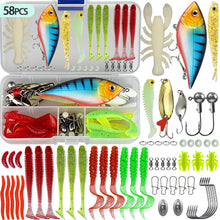 Load image into Gallery viewer, Freshwater Lures Tackle Box Kit