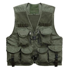 Load image into Gallery viewer, 10-Pocket Breathable Mesh Fishing Vest