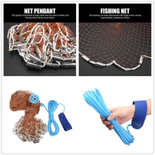 Load image into Gallery viewer, Hand-Throw Cast Net with Sinkers