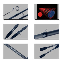 Load image into Gallery viewer, PHISHGER Travel Mini Rod, Spinning &amp; Casting (1.8–2.4m)
