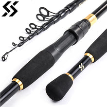 Load image into Gallery viewer, Sougayilang Compact Telescopic Carbon Rod (1.8–2.4m)
