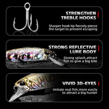 Load image into Gallery viewer, MEREDITH Jerk Minnow 100F Floating Wobbler (10cm, 14g)
