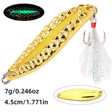Load image into Gallery viewer, Sequin Feather-Tail Spinner Spoon (2.5–20g)